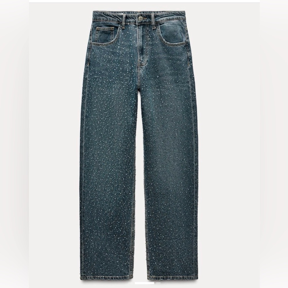 Zara Women's Light Blue Skinny Jeans